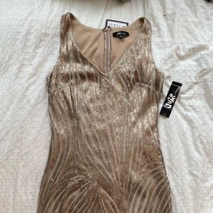 NWT Champagne dress